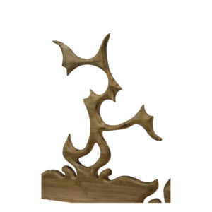 Sculpture bois Bambour Fantasme ou la course a l'Amour - Le serpent de bois Patrick Bloch