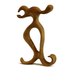 Patrick Bloch - Sculpture en bois – Le Dragonneau