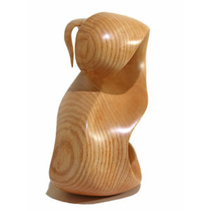 Patrick Bloch - Sculpture en bois – Cobra Love