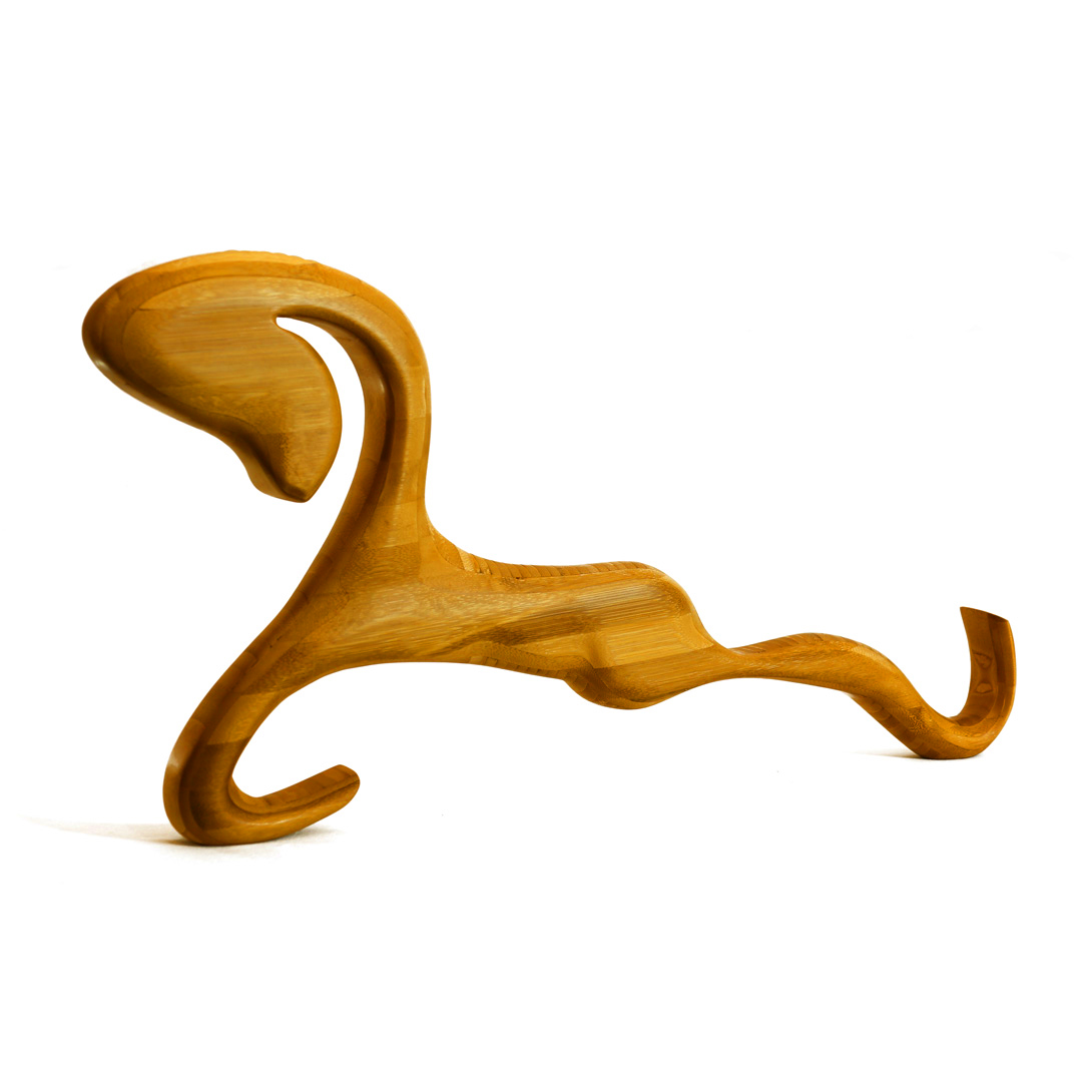 Patrick Bloch - Sculpture en bois – Hippocampe